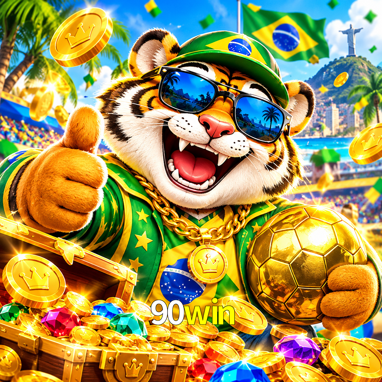 Imagem promocional da 90win mostrando a plataforma e suas vantagens